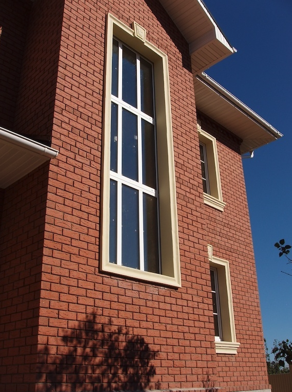 Облицовочный кирпич Кирово-Чепецк Красный кора дерева - 250x120x65 мм