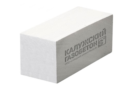 Газобетонные блоки Калужский D500 В3,5 625х250х200