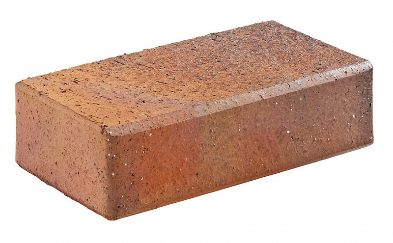 Тротуарная клинкерная брусчатка Vandersanden Radeberg красно-коричневая, 200*100*52 мм