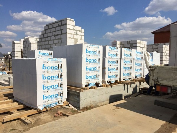 Газобетонные блоки Bonolit (Старая Купавна) D500 В3,5 600х250х350